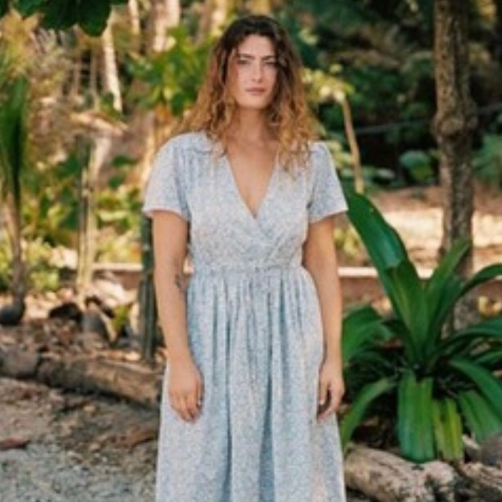 Christy Dawn blue Daisy size M with pockets, the dawn dress daisy